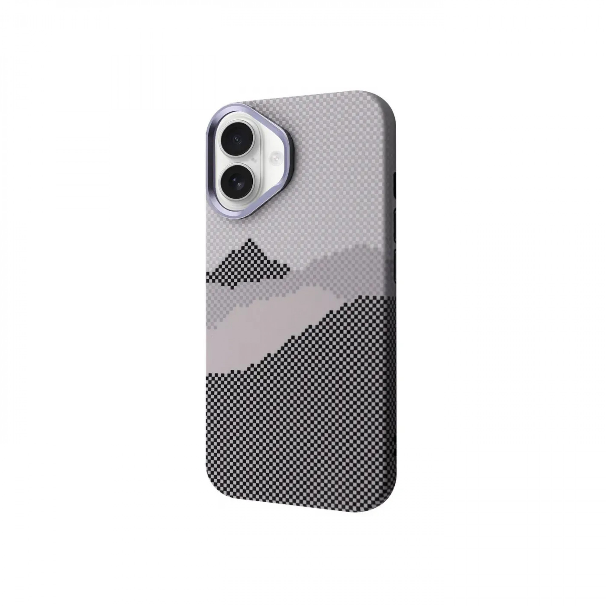 Чехол WAVE Gleam Case with Magnetic Ring iPhone 16 (white mountain)